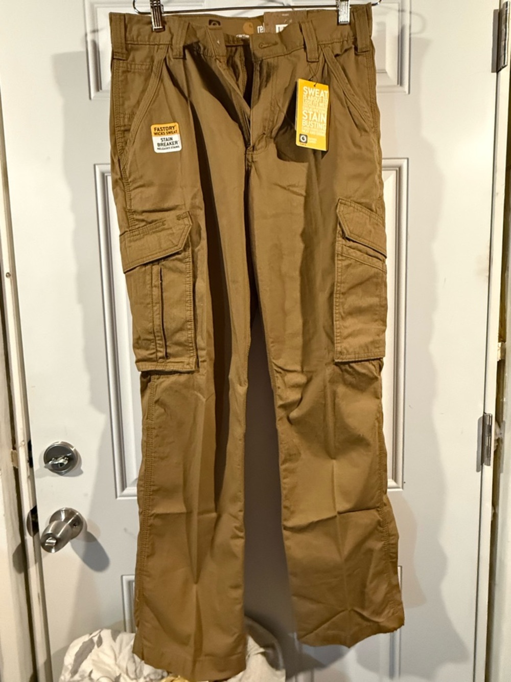 Carhartt Men's Cargo Pants in Brown/Tan